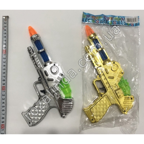 R707 Пистолет музыкальный светящийся 14*26 см.