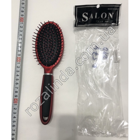 R0574 Расческа овал массажная "Salon" 25*7 см.(12 шт/доза)