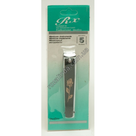 А0196 Кусачки большие "RX" "Роза" (7,5 см) 12 шт/доза