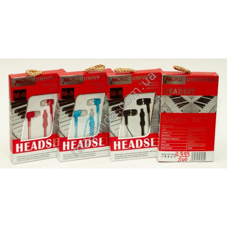 R0999 Наушники Moko Headset М-8