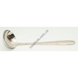 R0744 Половник большой металл. 33 см. 160 гр. Д.9 см.