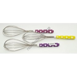 R0959 Венчик кухонный (ручка пласт. в кубик) 52 гр. 28,5 см.