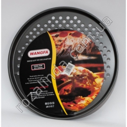 М0049 Форма д/пиццы с дырками 32х0,9 см.