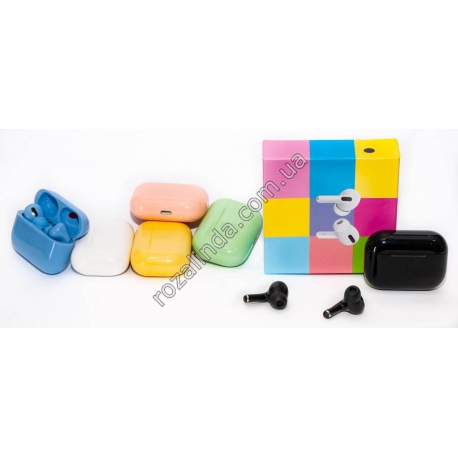М0117 Наушники беспр. "Цветные кубики" вакуум, Bluetooth 4.2, ф-ция Smart Multi, радиус дейст. 10 м.