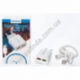 М0062 Зарядное устройство 2 USB + кабель 1 м., айфон, Smart Charger, Qalcomm 3.0, 72 гр.