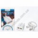 М0062 Зарядное устройство 2 USB + кабель 1 м., айфон, Smart Charger, Qalcomm 3.0, 72 гр.