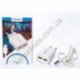 М0063 Зарядное устройство 2 USB + кабель 1 м., TYPE-C, Smart Charger, Qalcomm 3.0, 72 гр.