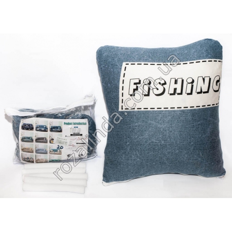 М0070 Чехол д/дивана(кресла) эласт., 1-но местный (90-140см) "Fishing(крючок)"+ 1 наволка, 664 гр