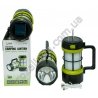 М0231 Фонарь "Camping Lantern" F910,цилиндр/решётка,7реж.(+красн.свет)ручки 2шт,солн.бат+USB A+micr