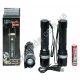 М0308 Фонарь полицейский металл.,15см, Destscando, XA-808, Zoom, T6+Cob, Led 2000 Lumen, 1АКБ