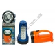 М0313 Фонарь ручной 'Jiake' JK628, 1W+12SMD, зарядка - вилка выдвижная, 14.5*8*8.5см,&nbsp;171гр