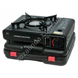 М0301 Плита газовая туристическая 'Portable gas stove', BZD-155A, чемодан пластик, 34*27*8см,&nbsp;1.65кг