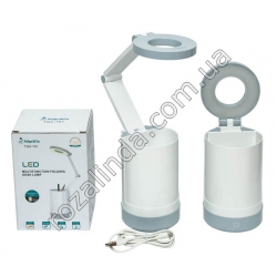 М0329 Лампа настольная LED,TAIGEXIN,TGX-781,48LED,5W,многофункц.,3 режима, 2400mAh,micro USB(15*9.2)