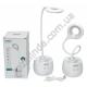 М0330 Лампа настольная LED,TAIGEXIN,5W TGX-772, 1200mAh, 3реж.+ночник,стакан/подст.телеф., гибкая