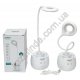 М0330 Лампа настольная LED,TAIGEXIN,5W TGX-772, 1200mAh, 3реж.+ночник,стакан/подст.телеф., гибкая