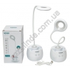 М0330 Лампа настольная LED,TAIGEXIN,5W TGX-772, 1200mAh, 3реж.+ночник,стакан/подст.телеф., гибкая