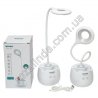 М0330 Лампа настольная LED,TAIGEXIN,5W TGX-772, 1200mAh, 3реж.+ночник,стакан/подст.телеф., гибкая