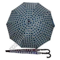 М0142 Зонт трость, нейлон, "Жар-птица(абстракция)", Д:105 см 82 см, 400 гр.