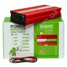 М0378 Инвертор 'Power inverter' 4000w, 12-220V, преобразователь напряжения + комплект проводов для аккумулят