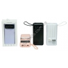 М0365 Power bank портативное зарядное устройство 'RoHS' 3.7wh, 20000mAh, micro+typeC вход, 4кабеля для зарядки: micro, Type C, L
