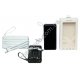 М0366 Power bank портативное зарядное устройство 'RoHS' 3.7wh, 20000mAh, дисплей/экран полностью,micro+typeC вход, 4кабеля для з