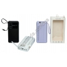 М0368 Power bank портативное зарядное устройство 'RoHS' 3.7wh, 20000mAh, Super fast charge,micro+typeC вход, 4кабеля для зарядки