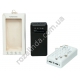 М0369 Power bank портативное зарядное устройство 'RoHS' 3.7wh, 20000mAh, micro+typeC вход, съемные 3 кабели для зарядки: micro,