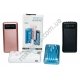 М0370 Power bank портативное зарядное устройство 'RoHS' 3.7wh, 20000mAh, Quick charge,micro вход, 4кабеля для зарядки: micro, Ty
