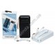 М0371Power bank портативное зарядное устройство 'RoHS' 3.7wh, 20000mAh,100%Hight sped,fast charge,micro вход, 4кабеля для зарядк