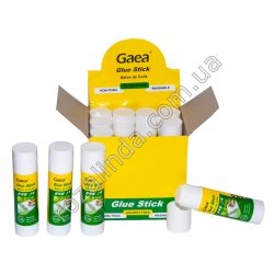 М0341 Клей карандаш средний 'Gaea' 20 гр, 10*2.5 см, 39 гр, 24 шт/доза
