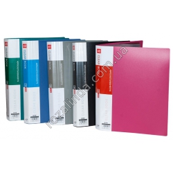 М0404 Папка пластиковая на 40 файлов, Clear Book, 31*23.5*2.7см, 152гр