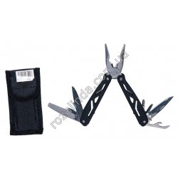 М0424 Плоскогубцы многофункциональные складные БОЛЬШИЕ -15,8 см, 9 в1,+чехол, ST,10*3,5*1,5см,169 гр