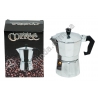 М0474 Кофеварка гейзерная алюмин. на 3 чаш. в кор. , Coffee, 12*9.5*16см, 223г