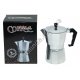 М0475 Кофеварка гейзерная алюмин. на 6 чаш. в кор., Coffee, 14.5*11*20см, 321г