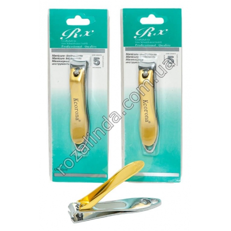 М0471 Кусачки маникюрные 'Kcorona' "RX", 8*1,5*1,5см, 40г, 12 шт/доза