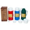 М0484 Термос пласт. со стеклянной колбой 1л 'Daydays' Vacuum Flask NO-2644, 26*11*8,5см, 484г