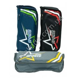 М0420 Пенал 'Spirit Sports' две змейки, 21,5×9,5×6см, 52гр.