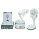 М0622 Вентилятор портативный, 'Folding fan',R8, 5V, 3W, настольный, раскладной,44х23х16,5х10см, 846г