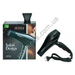 М0628 Фен 'Mozer' Salon Design MZ-5920, 5000W, 3темп./2скор. 30×27×8,5см, 440гр.