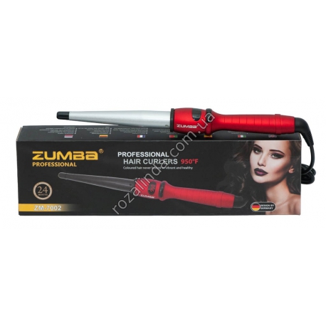 М0638 Плойка-конус 'Zumba Professional' ZM-7002, 35W, Led display, кнопка on/off и регул. мощн.