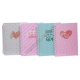 М0531 Блокнот А5 спираль, 100л, клетка, твердая обложка, 'Love in the air', 909-52, 21*15см, 314гр