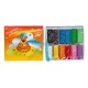 М0497 Пластилин детский 'Plastilin Mittivoy' 12 цвет.240гр, 16.5*15*1,5см,252гр