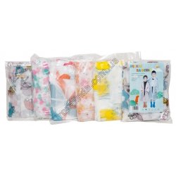 М0634 Дождевик детский рисунок 'Poket Raincoat', унисекс, своб.размер, водонепр.винил, SX-B1010