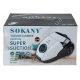 Е0005 Пылесос SOKANY SK 3383, мешок 1.5л, 2000W, пласт. труба, 2.85кг