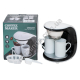 Е0033 Кофеварка капельная (фильтрационная) Coffee Maker 2чашки (300мл), 450W СМ-0231, 17.5*17.5*22см, 1007гр