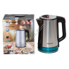 Е0039 Чайник электр. Myfriend MF-2318,2.3L корп.нерж.,1500W, 20*17*23см,700гр,
