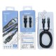S0243 Кабель USB Type-C 1м, 10/д, Senzhen, быстрая зарядка, 8А, ТРЕ+алюминий, стойкий к залому, СВ91, 46гр