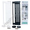 S0263 Полка д/ван. полка+держатель полотен., на липучках, клей, Simple towel rack, YH6614, 42*16*4см., 300гр
