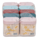 М0878 Зубочистки бамбук 10/д в пл.банке Toothpick 'Rong plastic' овал, 330шт, 6.5*7.5см, 57гр, 10/д