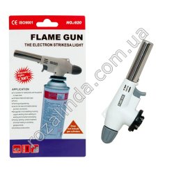 М0919 Горелка газовая Flame Gun/Torch kkk, пьезоподжиг, керам.сопло, ASK920,10/д